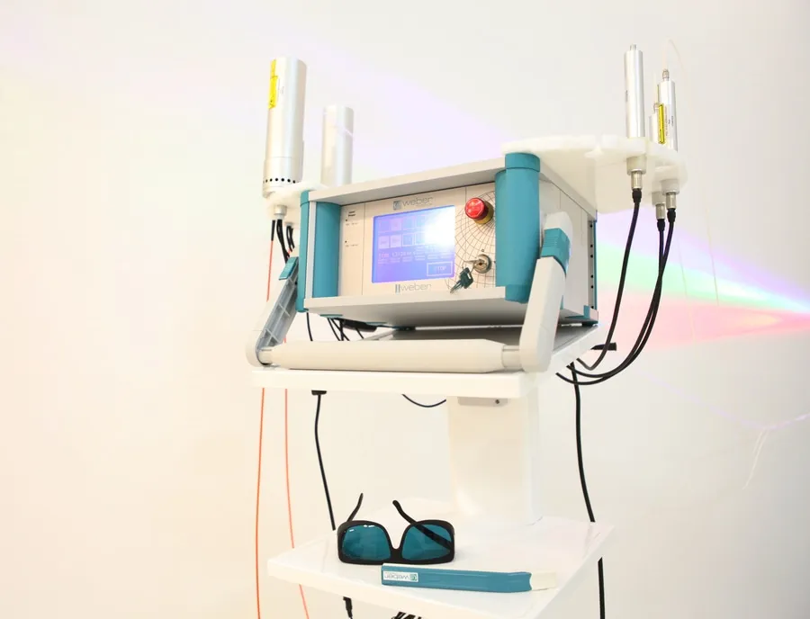 Weber photobiomodulation low-level laser device used at Dentistry On The Path, downtown Toronto
